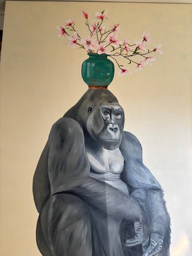 Original Conceptual Animal Painting by Antonio Labruna