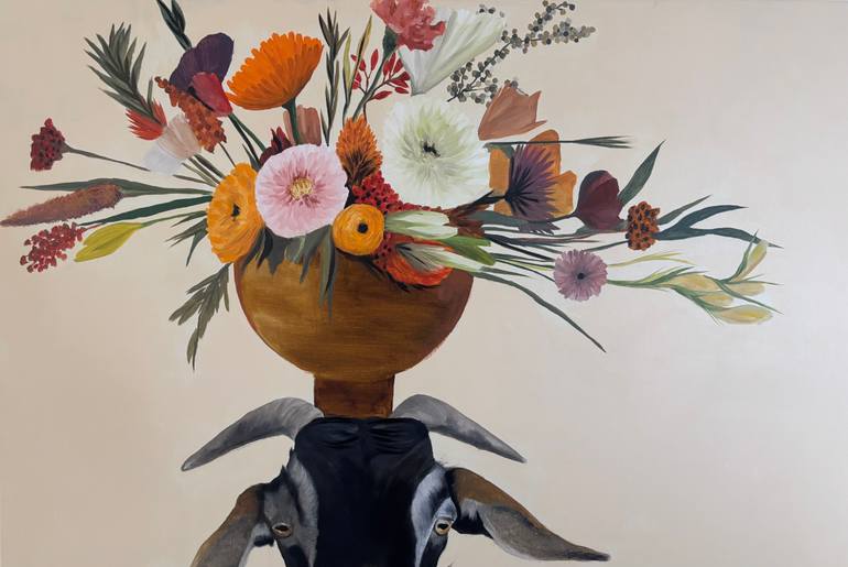 Original Contemporary Animal Painting by Antonio Labruna