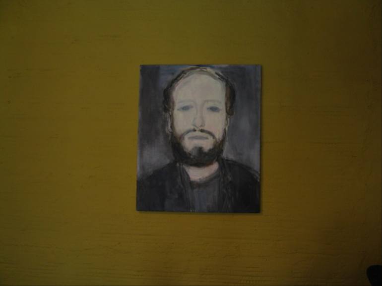 Original Documentary Portrait Painting by Kenichi Murakami