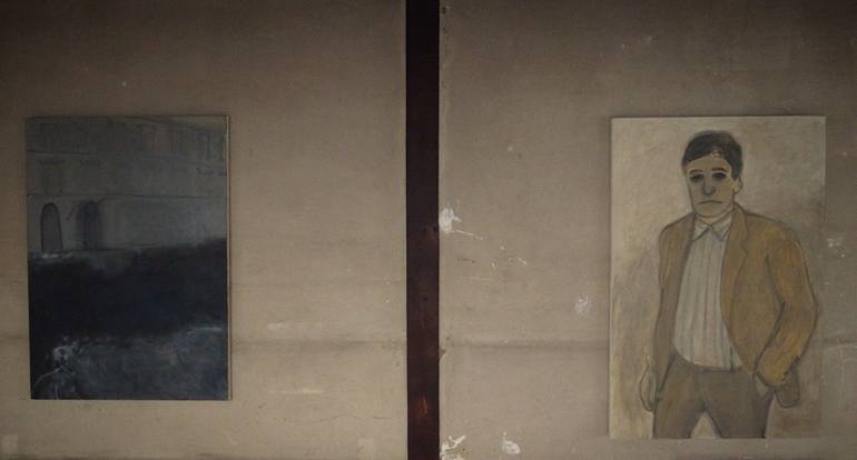 Original Documentary Landscape Painting by Kenichi Murakami