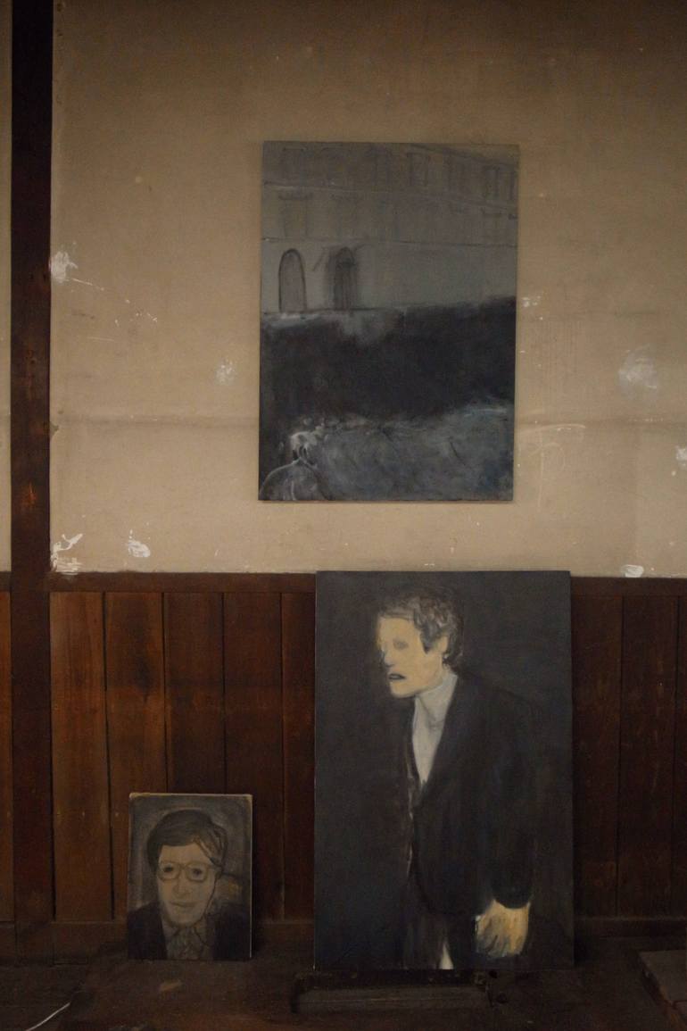 Original Documentary Landscape Painting by Kenichi Murakami