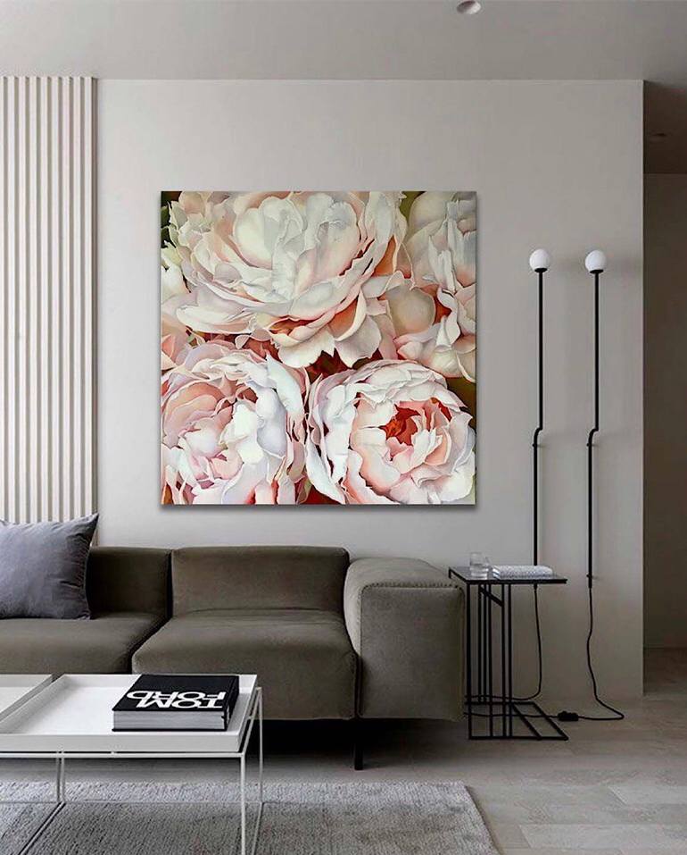 Original Realism Floral Painting by Natalia Lugovska