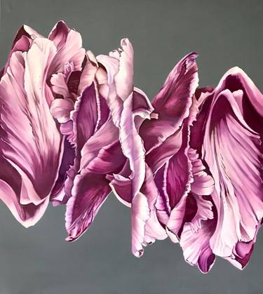 Print of Contemporary Floral Paintings by Natalia Lugovskaya