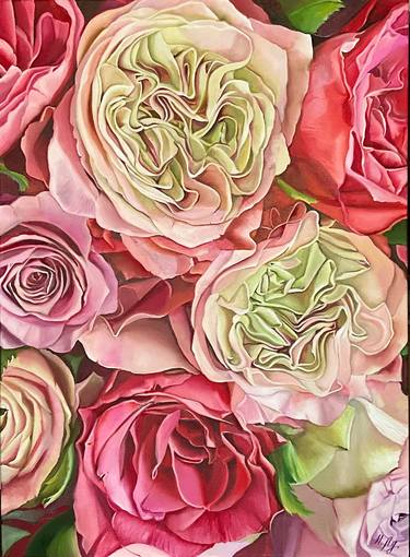 Original Realism Botanic Painting by Natalia Lugovska