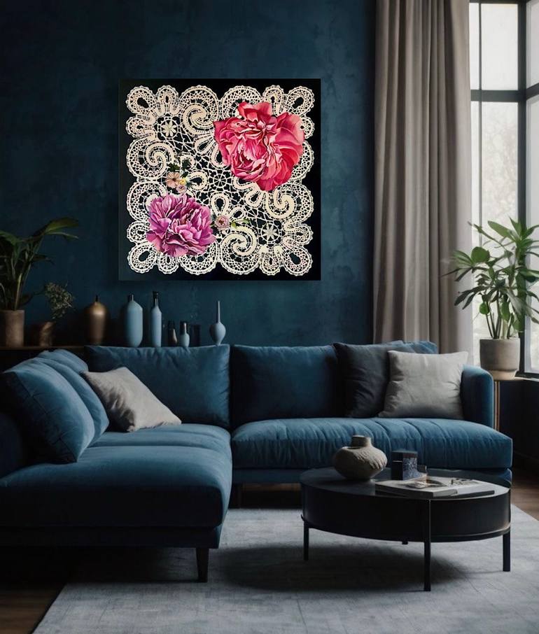Original Contemporary Floral Painting by Natalia Lugovska