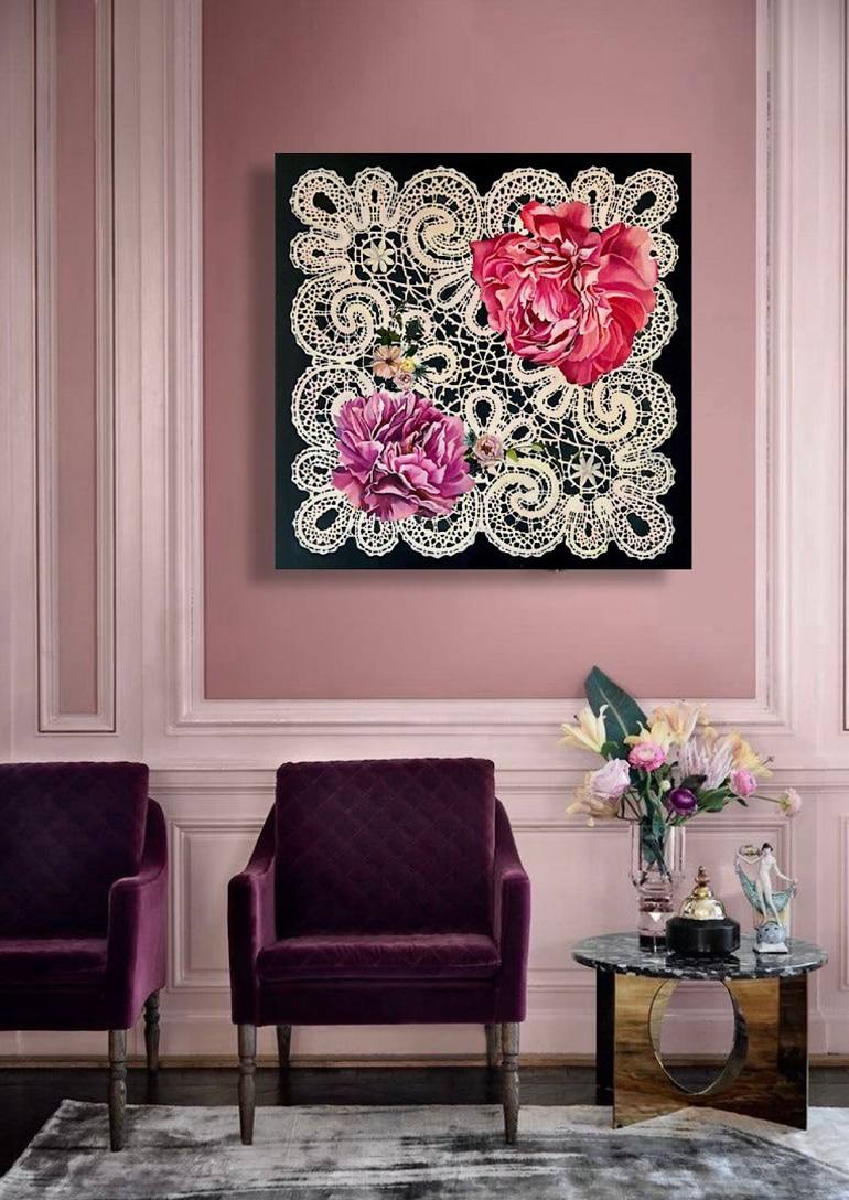 Original Contemporary Floral Painting by Natalia Lugovska