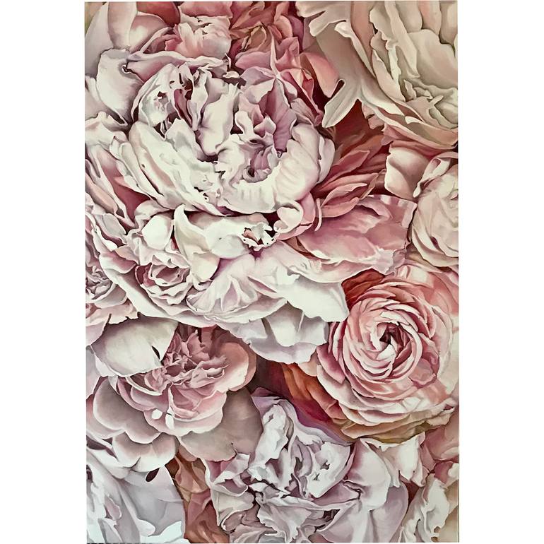 Original Photorealism Floral Painting by Natalia Lugovska