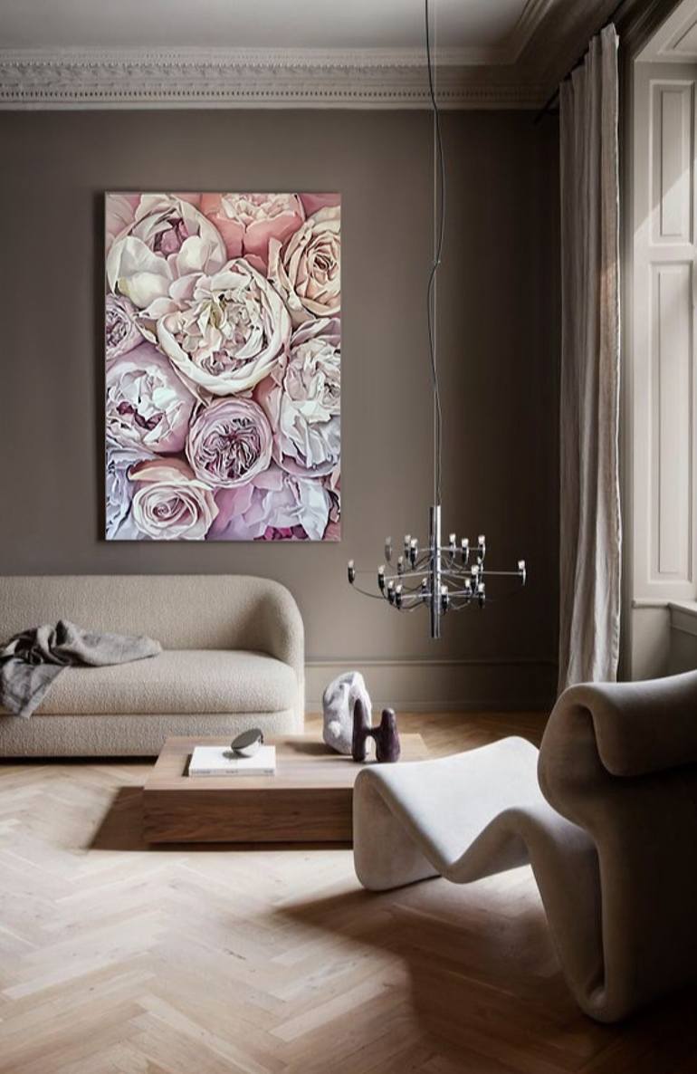 Original Floral Painting by Natalia Lugovskaya