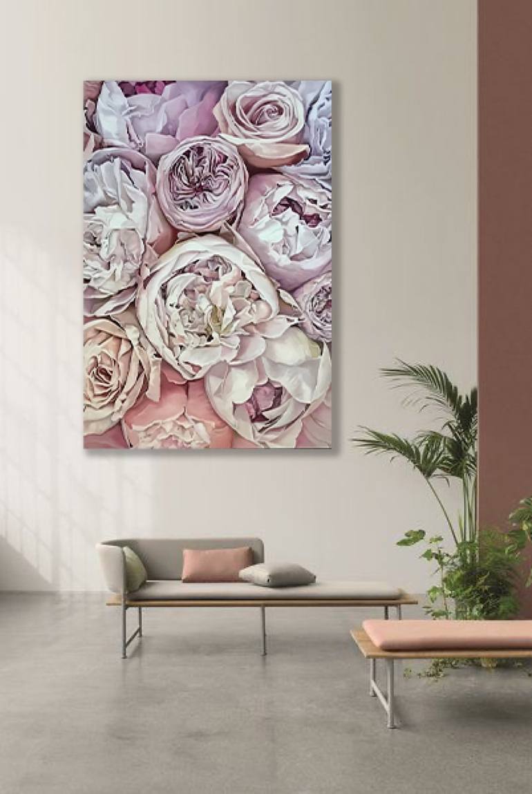 Original Floral Painting by Natalia Lugovskaya