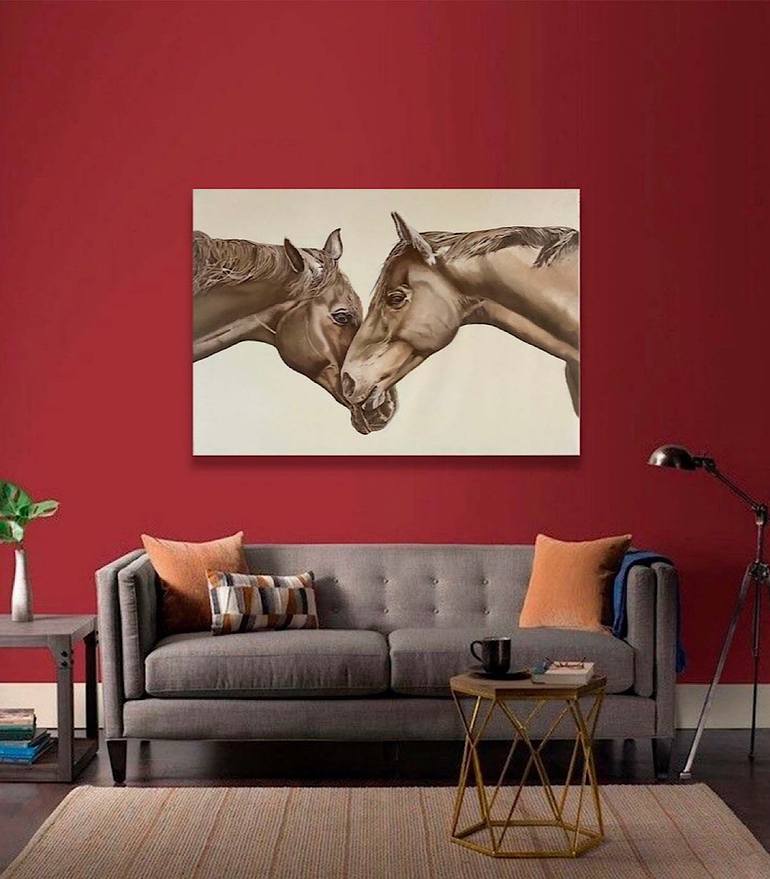 Original Photorealism Animal Painting by Natalia Lugovska