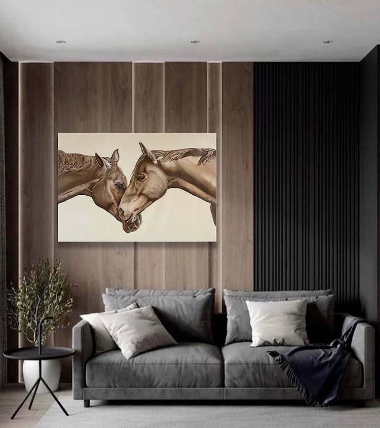 Original Photorealism Animal Painting by Natalia Lugovska