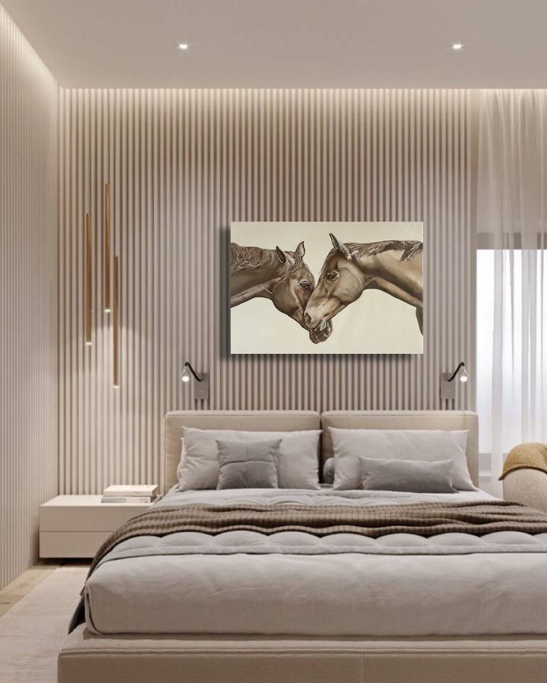 Original Photorealism Animal Painting by Natalia Lugovska