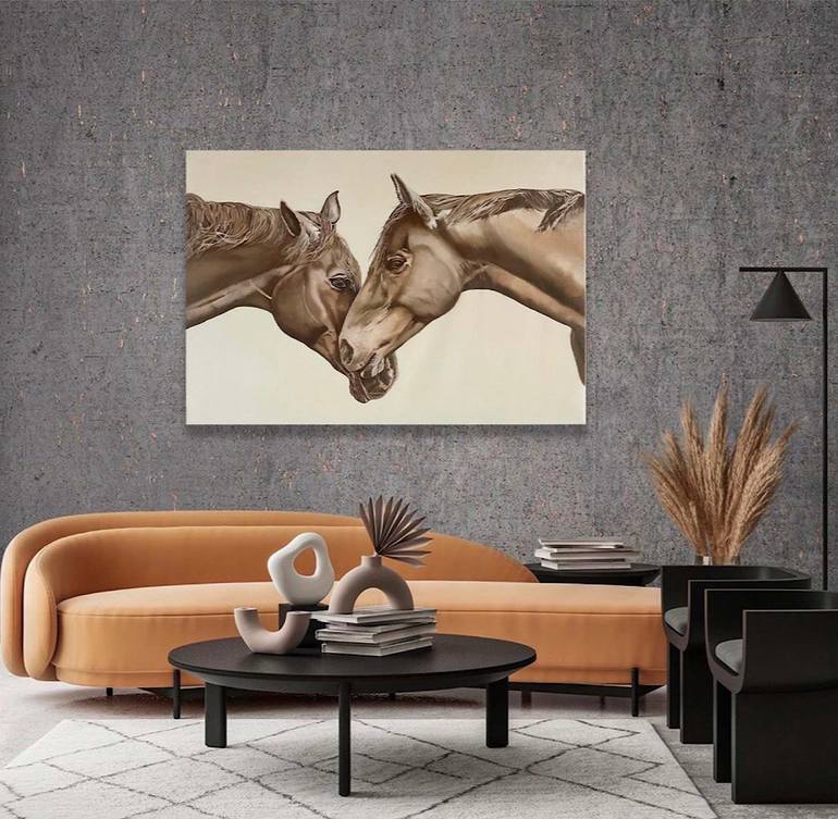 Original Photorealism Animal Painting by Natalia Lugovska