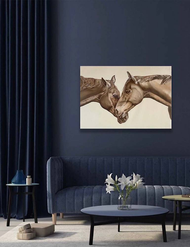 Original Photorealism Animal Painting by Natalia Lugovska