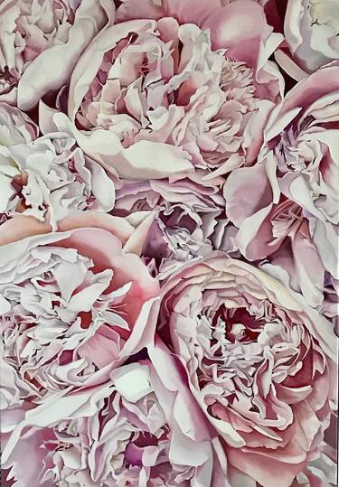 Original Photorealism Botanic Paintings by Natalia Lugovskaya