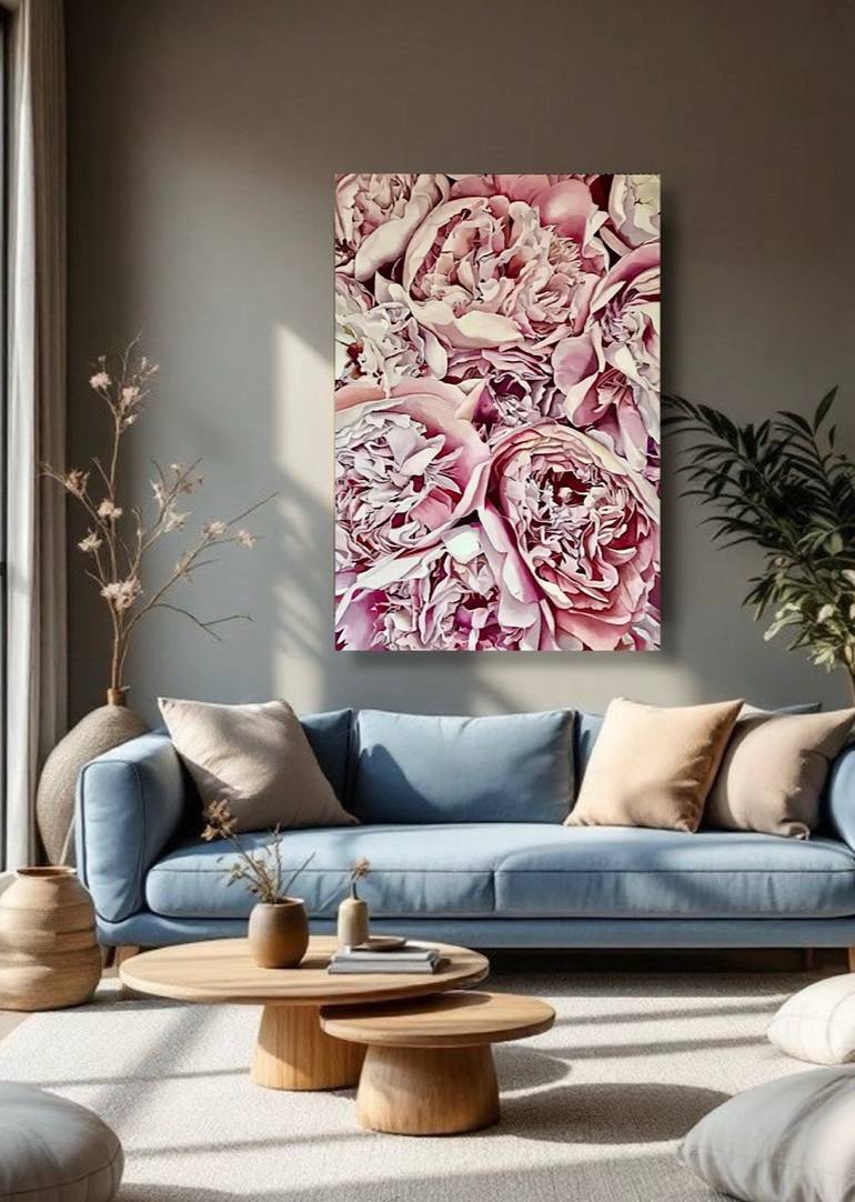 Original Photorealism Botanic Painting by Natalia Lugovska