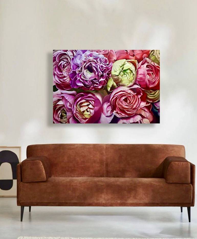 Original Contemporary Floral Painting by Natalia Lugovska