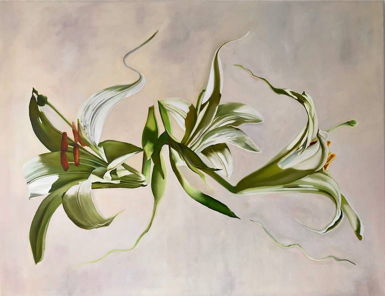 Original Botanic Painting by Natalia Lugovskaya
