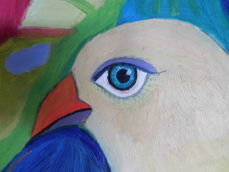 Original Abstract Expressionism Health & Beauty Painting by Carmiña Velasco