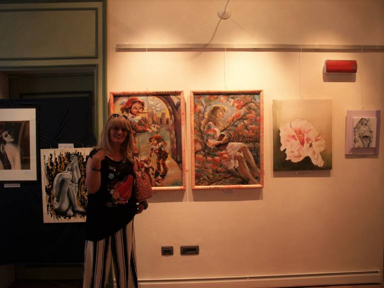 Original Expressionism Politics Painting by Valentina Mihaylova