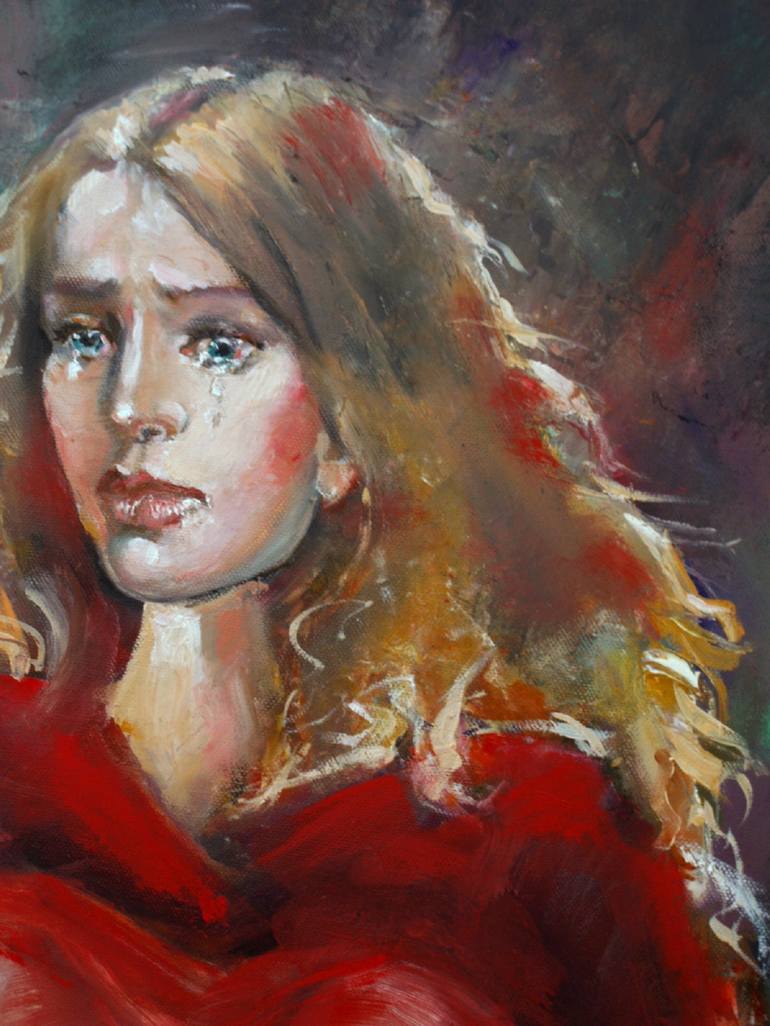 Original Portrait Painting by Valentina Mihaylova