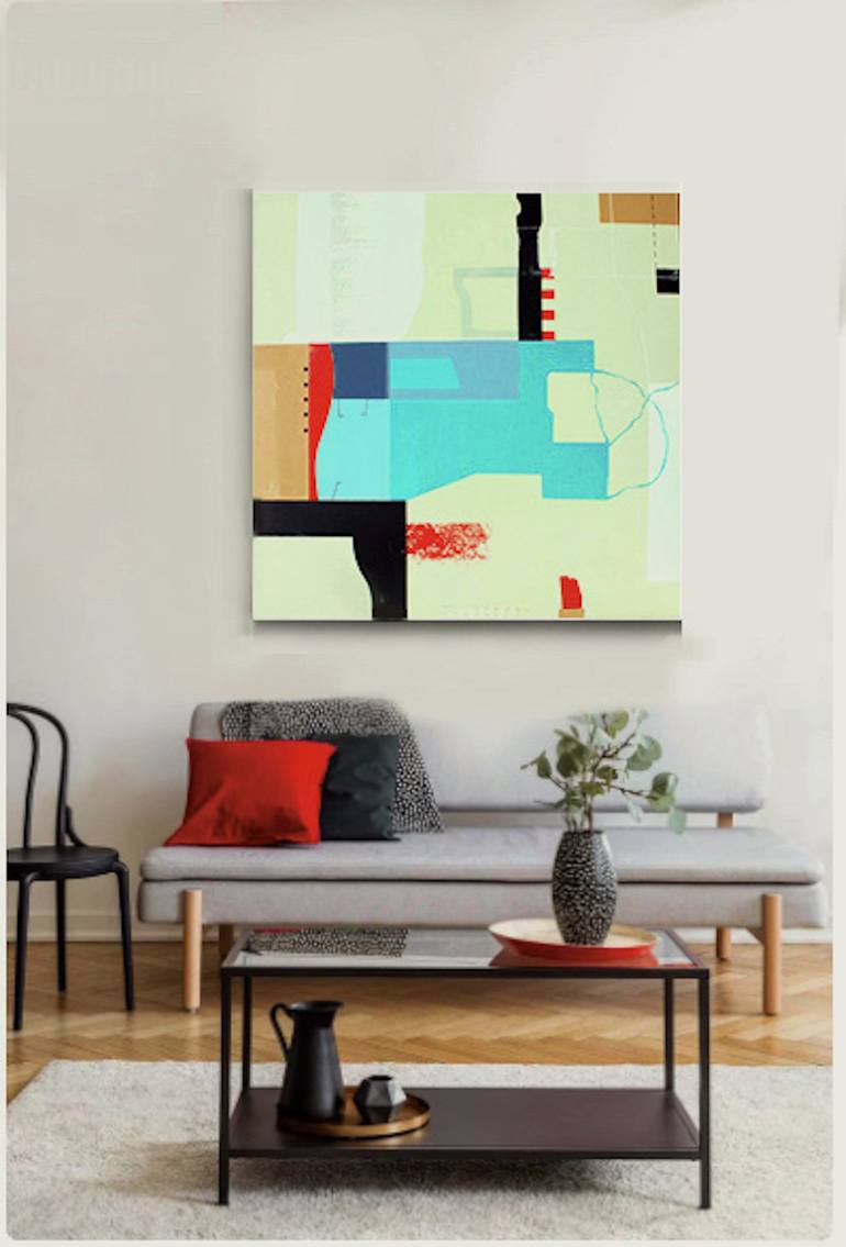 Original Abstract Painting by Susan Fink