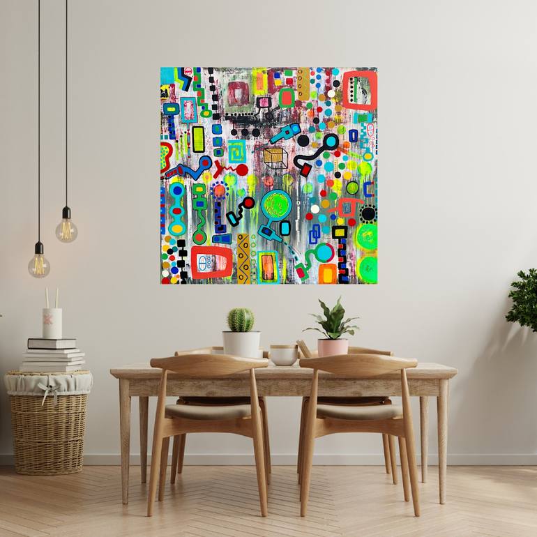 Original Contemporary Abstract Painting by Rick VanHook