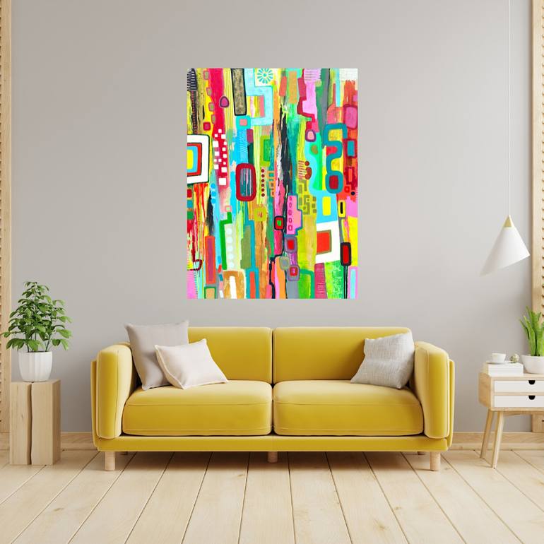 Original Contemporary Abstract Painting by Rick VanHook