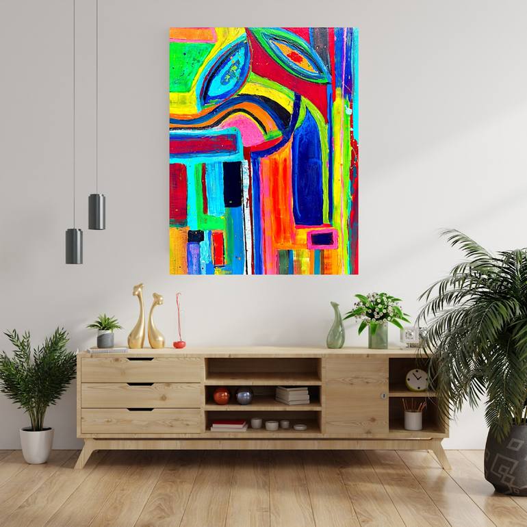 Original Contemporary Abstract Painting by Rick VanHook