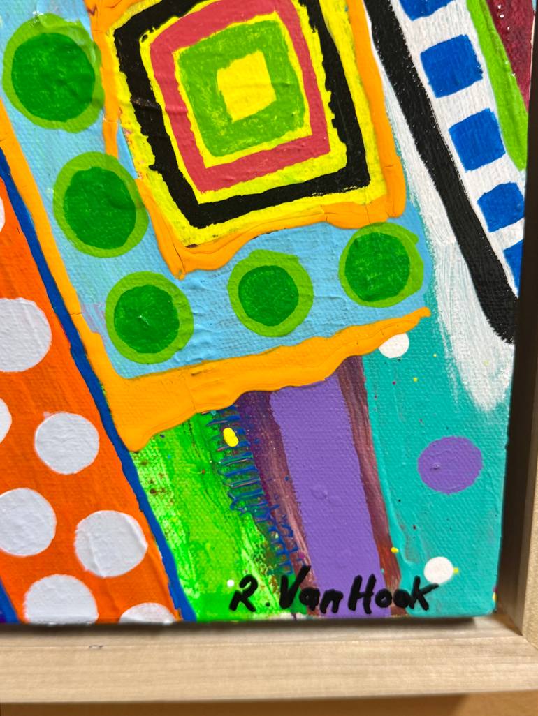 Original Contemporary Abstract Painting by Rick Vanhook