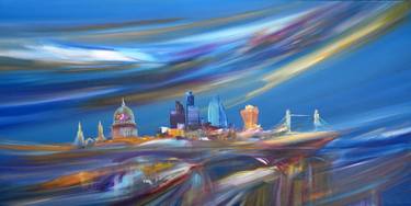 Original Cities Paintings by Sara Sherwood