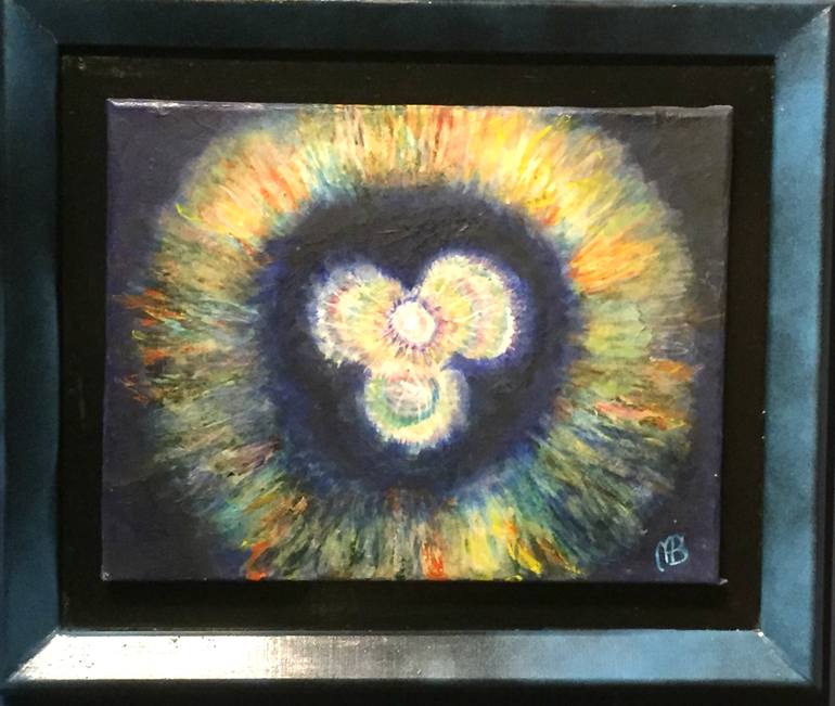 Original Contemporary Science/Technology Painting by Ma Burton