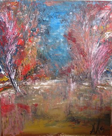 Print of Impressionism Nature Paintings by Amantina Prushi