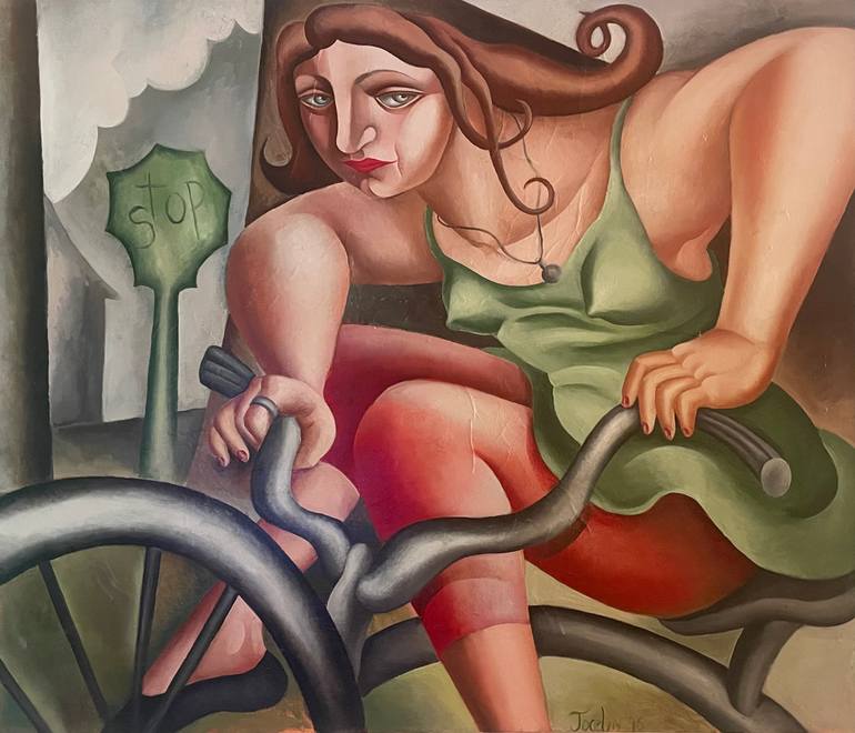 Original Contemporary Women Painting by Jocelyn Bullock