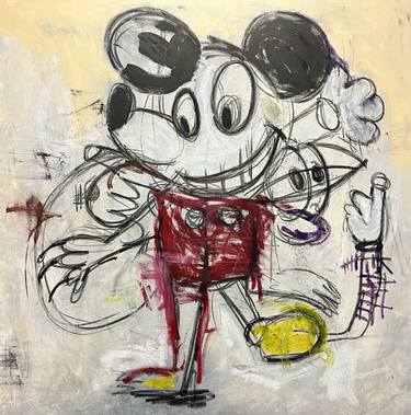 Original Abstract Cartoon Paintings by Jorge Algraves