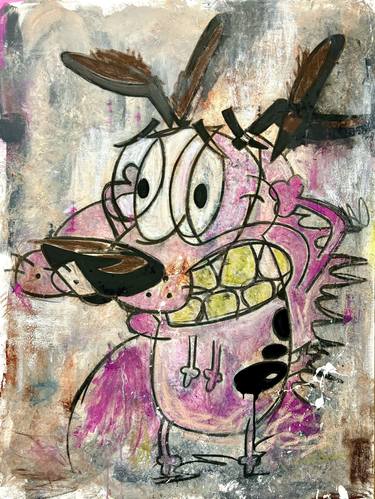Original Abstract Cartoon Paintings by Jorge Algraves