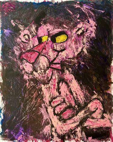 Original Abstract Cartoon Painting by Jorge Algraves