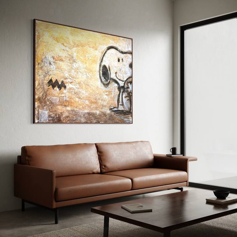 Original Abstract Cartoon Painting by Jorge Algraves