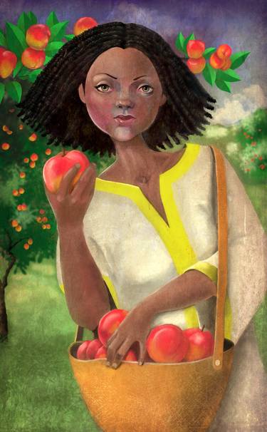 The girl in the orchard thumb