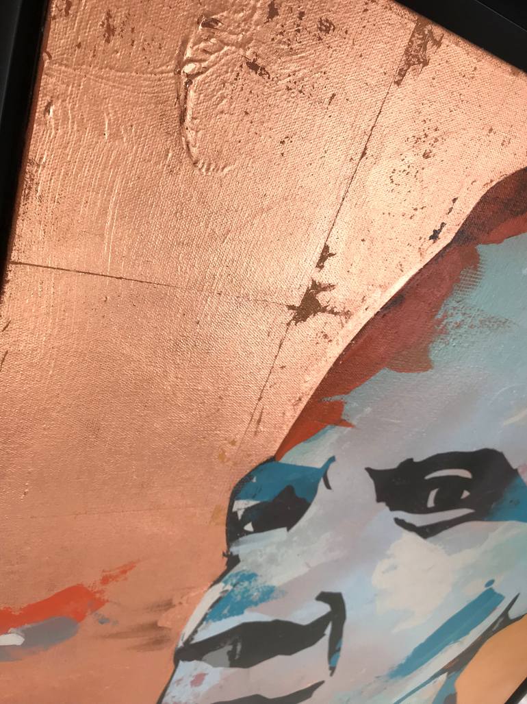 Original Modernism Pop Culture/Celebrity Painting by Sunil Pawar