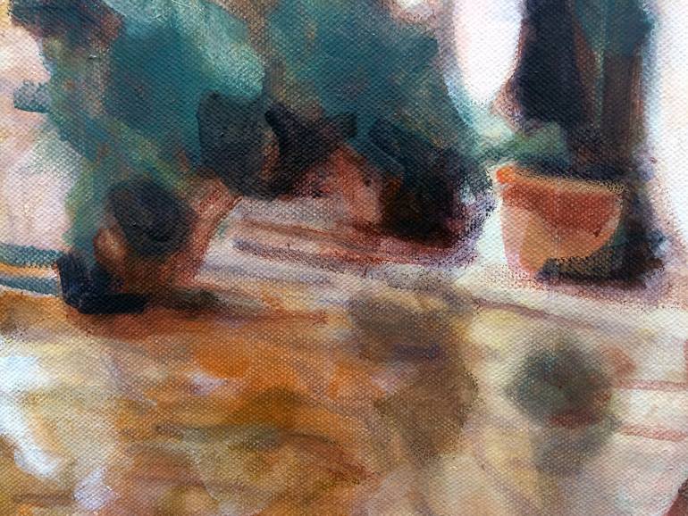 Original Figurative Cities Painting by Kevin Ryan