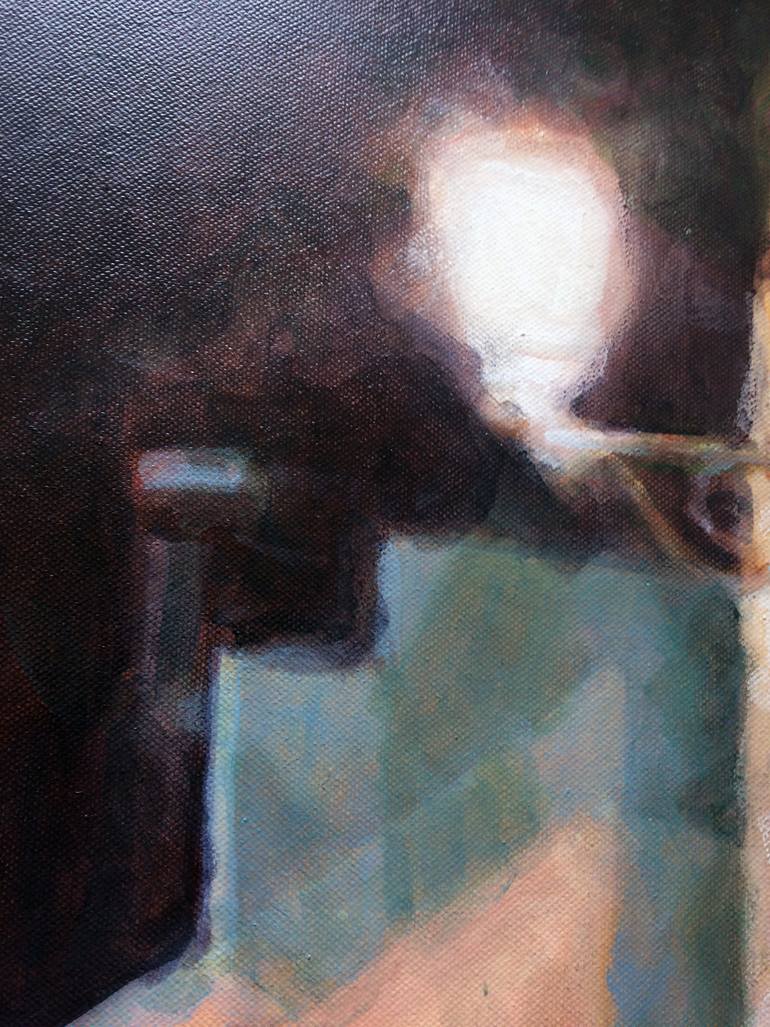 Original Figurative Cities Painting by Kevin Ryan