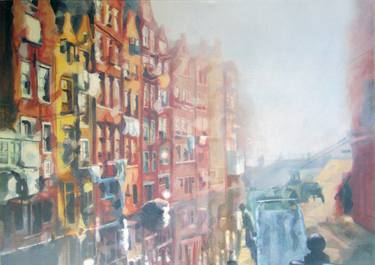 Print of Figurative Cities Paintings by Kevin Ryan