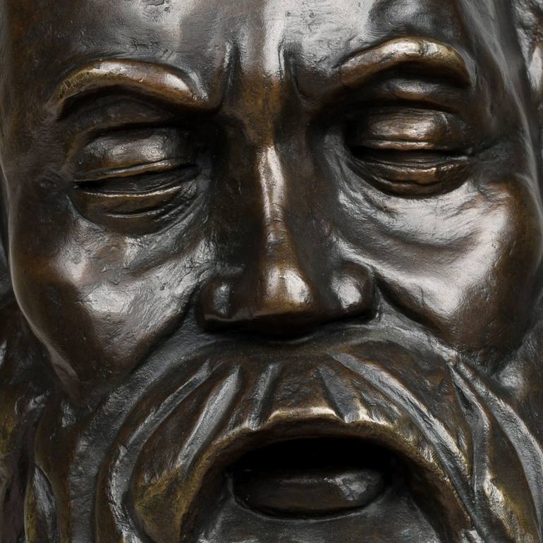 Original Portraiture Portrait Sculpture by Louis Moffett