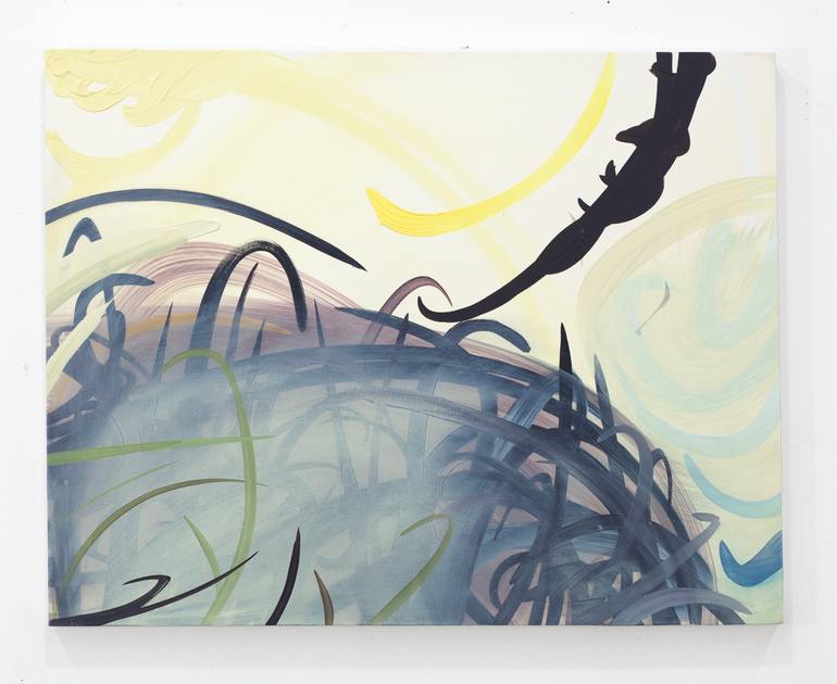 Original Abstract Landscape Painting by Jenna Bauer