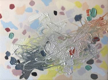 Original Abstract Expressionism Abstract Paintings by Jenna Bauer