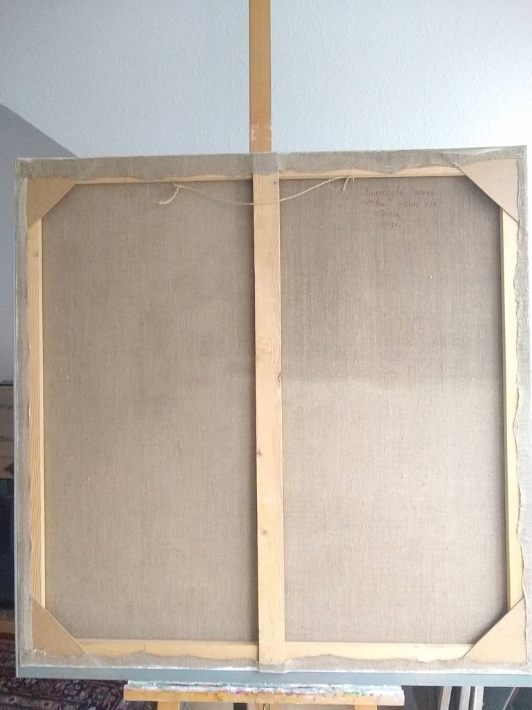 Original Minimalism Still Life Painting by Polina Zinoveeva