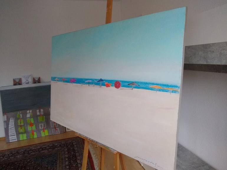 Original Seascape Painting by Polina Zinoveeva