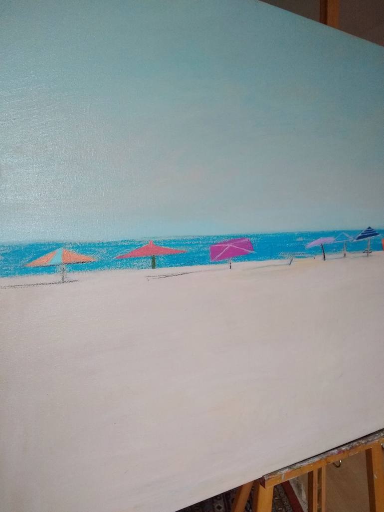 Original Seascape Painting by Polina Zinoveeva