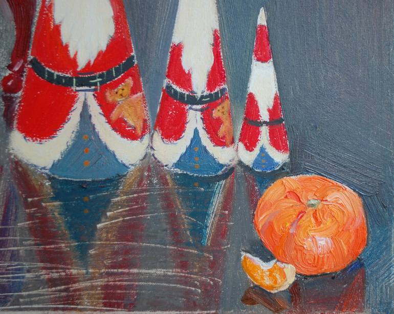 Original Conceptual Still Life Painting by Polina Zinoveeva